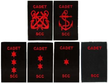 Cadet Rank Slides SCC Shop   0001421 Cadet Rank Slides  350 