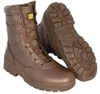 Picture of Full Leather Patrol Boots Brown (Adult) 1850